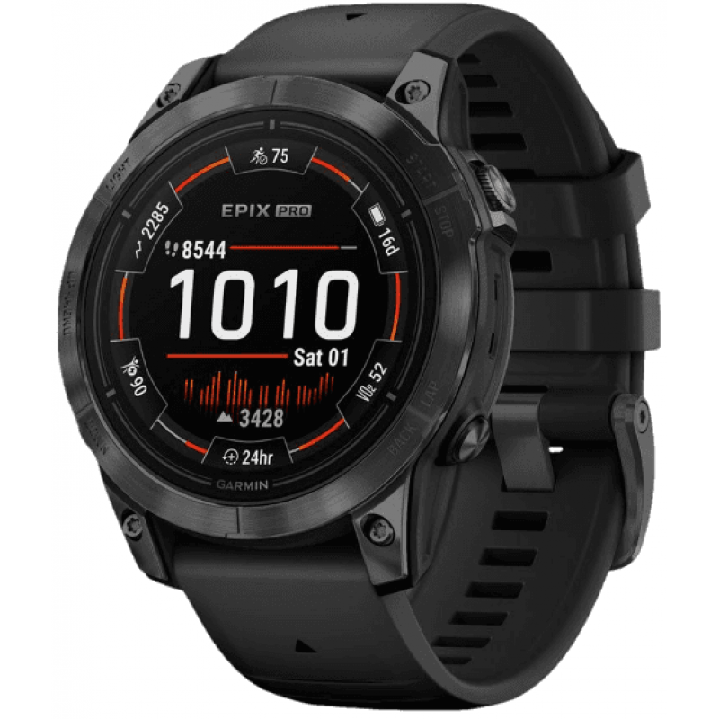 Garmin epix Pro (Gen 2) 47 mm Slate Gray / Black Band