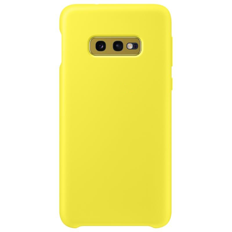 Чехол Galaxy S10e Silicone Cover Yellow