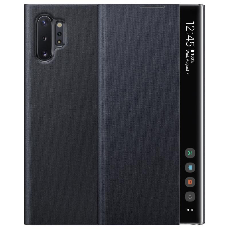 Чехол Galaxy Note 10 Plus Clear View Cover Black
