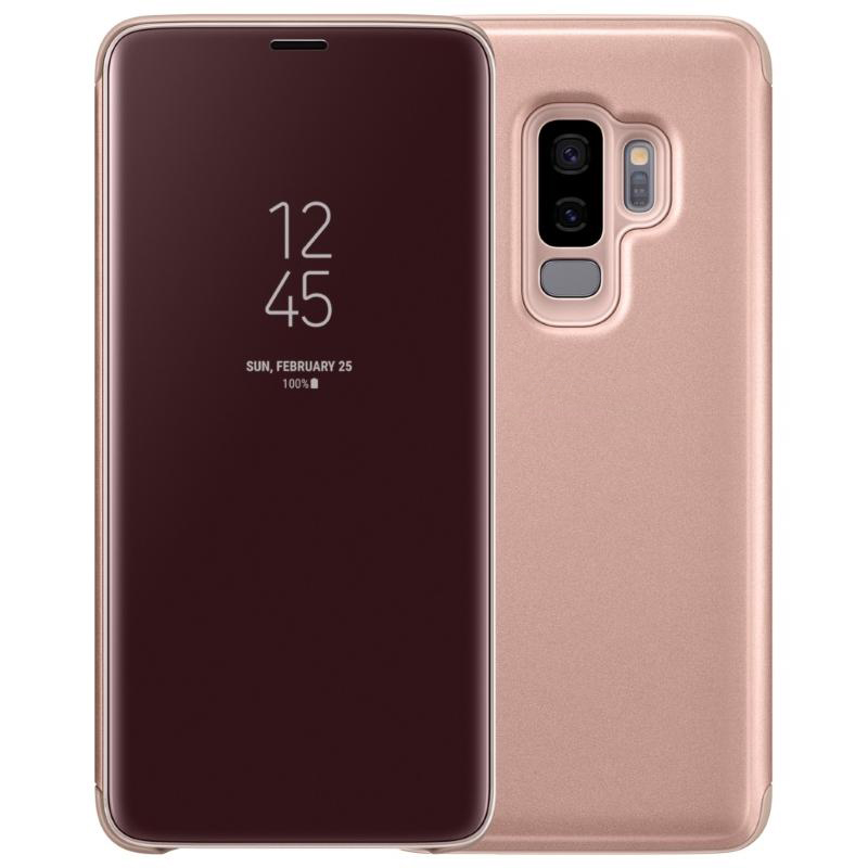Чехол Galaxy S9 Plus Clear View Cover Gold