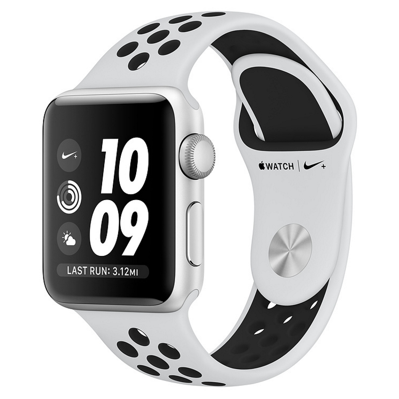 Apple Watch S3 Nike+ 42 mm - Silver Aluminum / Black Nike Sport Band