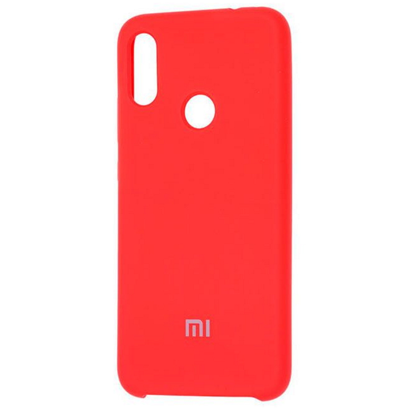 Чехол Xiaomi Redmi Note 7 Silicone Cover Red Red (Красный)