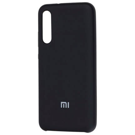 Чехол Xiaomi Mi A3 Silicone Cover Black Black (Черный)