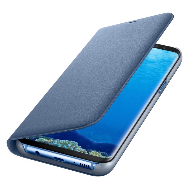 Чехол Galaxy  S8 Plus LED View Cover Blue