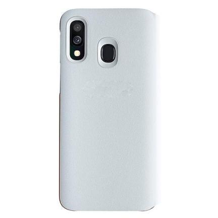 Чехол Galaxy A40 Wallet Cover White White (Белый)