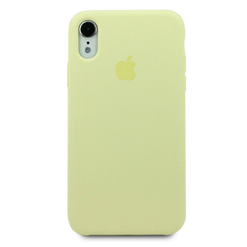 Чехол iPhone XR Silicone Case Mellow Yellow