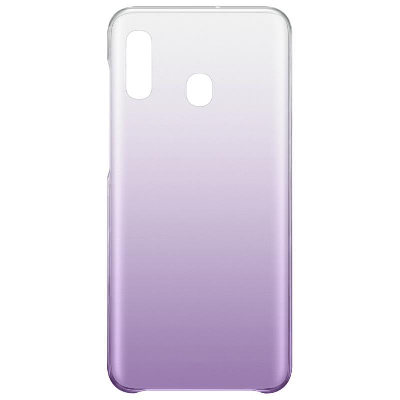 Чехол Galaxy A20 Gradation Cover Violet Purple (Фиолетовый)