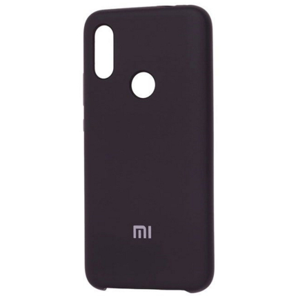 Чехол Xiaomi Redmi 7 Silicone Cover Black Black (Черный)