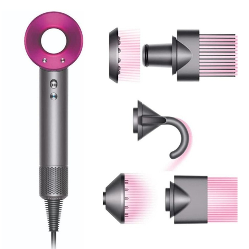 Dyson фен чем отличаются. Фен дайсон пурпурный оригинал. Фен dyson supersonic hd07. Фен дайсон 4 насадки. Фен dyson supersonic hd03.