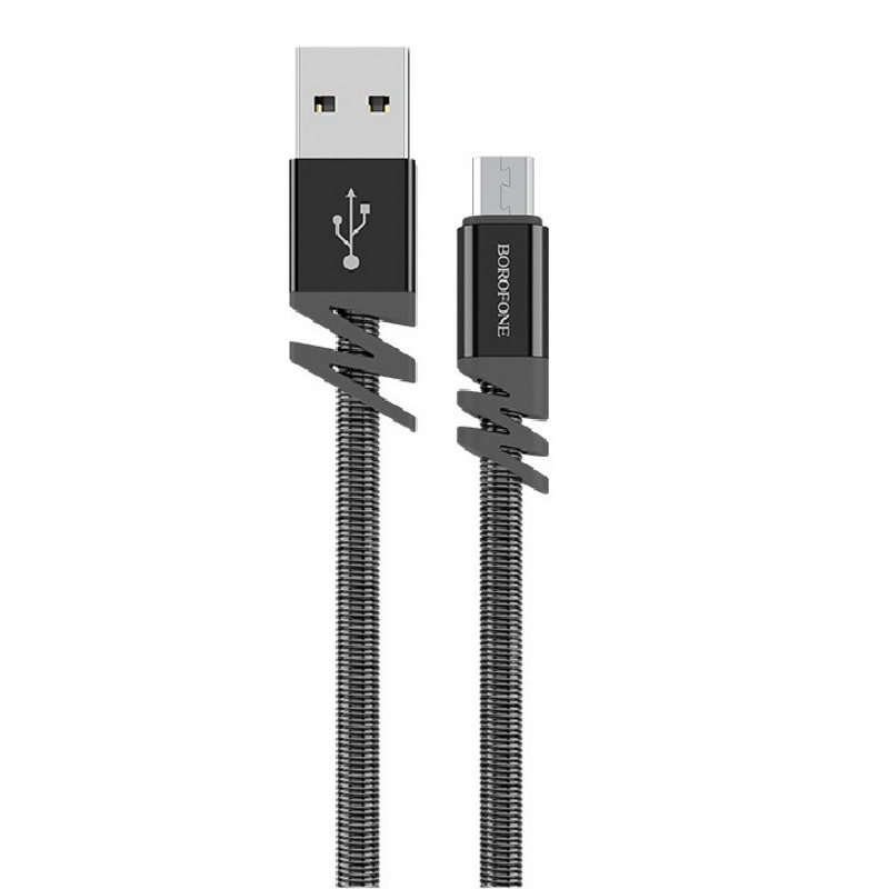 Кабель USB - MicroUSB/ Borofone BX27/ 1M / Черный