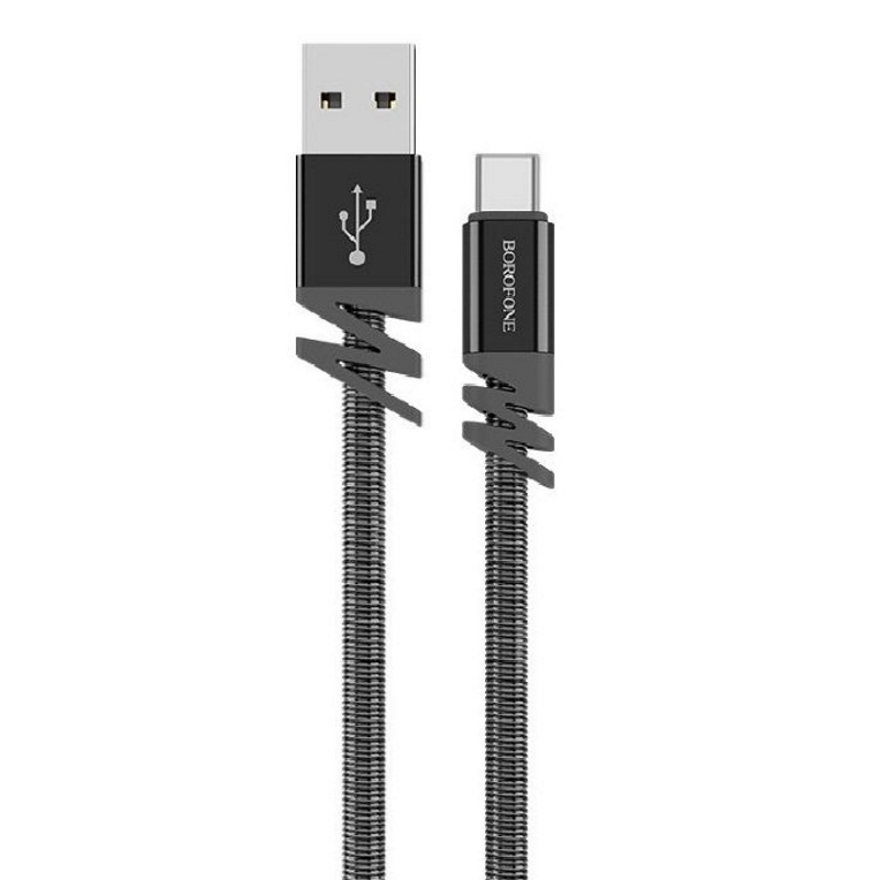 Кабель USB - Type-C / Borofone BX27 / 1M / Черный
