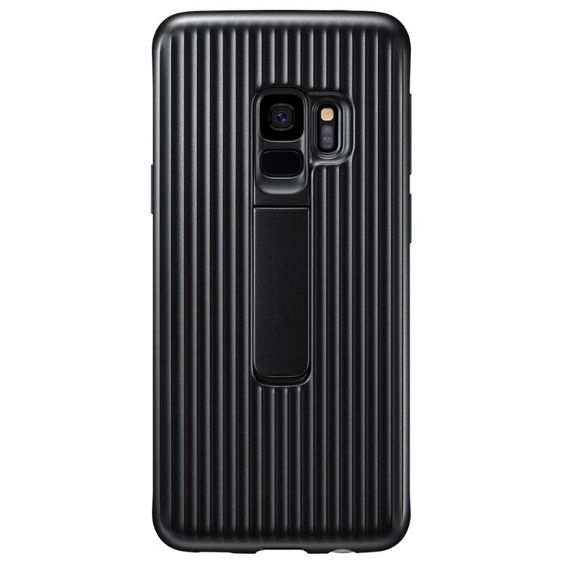 Чехол Galaxy S9 Protective Cover Black Black (Черный)
