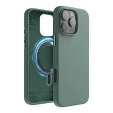 Чехол iPhone 16 Pro Max Elago Soft Silicone Liquid MagSafe Midnight Green